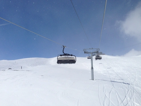 Auch ganze Skilifte sind schon in Aalen beschichtet worden