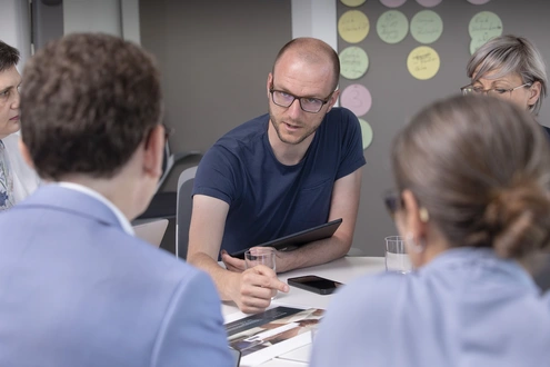 Sebastian Boldt, Product Owner des Internetauftritts der Landesärztekammer